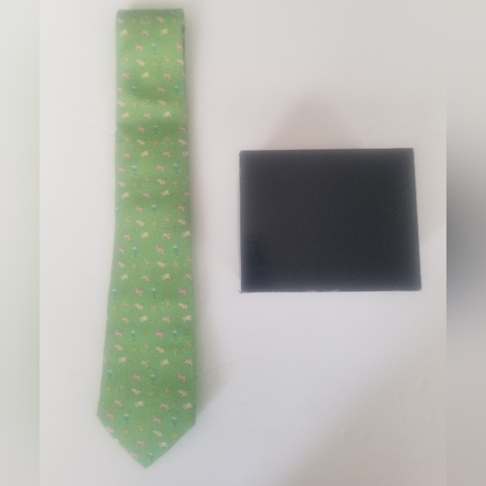 Salvatore Ferragamo Tie NWOT - Picture 2 of 5